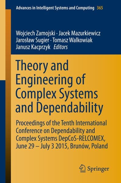 Produktbild: Theory and Engineering of Complex Systems and Dependability