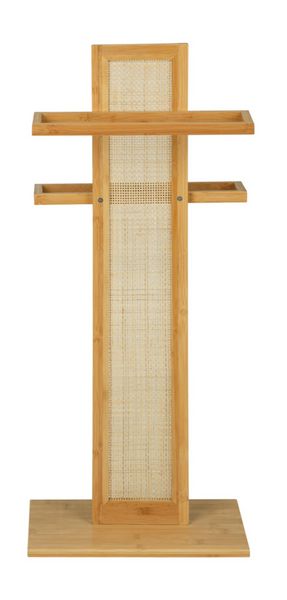 Produktbild: Handtuchst&auml;nder Mod. Allegre, aus Bambus und Rattan