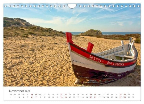 Produktbild: Alentejo Portugal - K&uuml;stenimpressionen (Wandkalender 2027 DIN A4 quer), CALVENDO Monatskalender