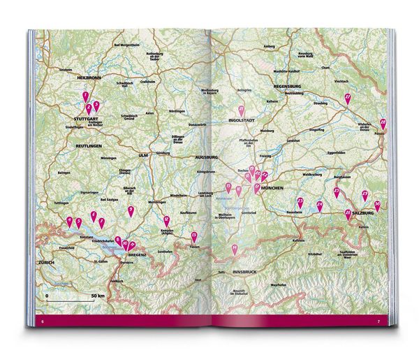 Produktbild: Die 45 sch&ouml;nsten Fahrradtouren f&uuml;r Camper S&uuml;ddeutschland & &Ouml;sterreich