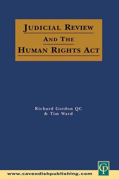 Produktbild: Judicial Review & the Human Rights Act