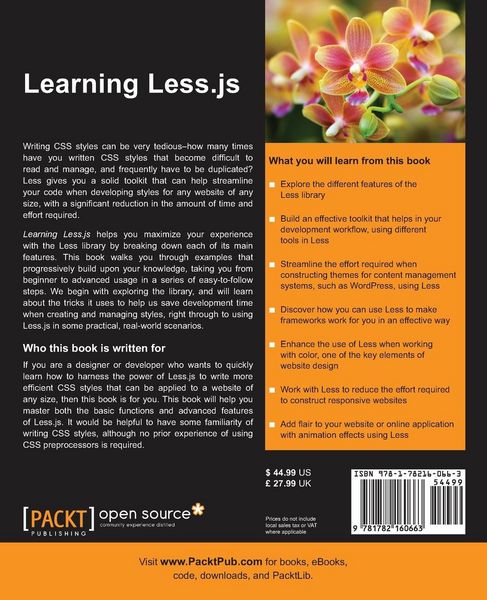 Produktbild: Learning Less.js