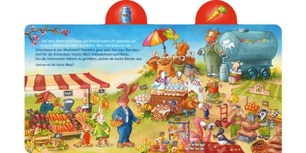 Produktbild: Die Hasenkinder in der Oster-Wimmel-Werkstatt
