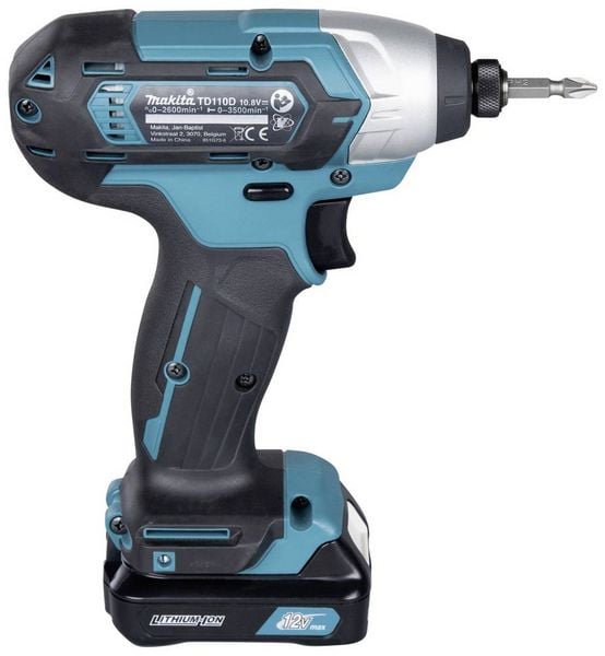 Produktbild: Makita TD110DZ TD110DZ Akku-Schlagschrauber 110 Nm 10.8 V