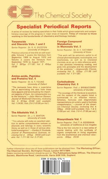 Produktbild: Terpenoids and Steroids