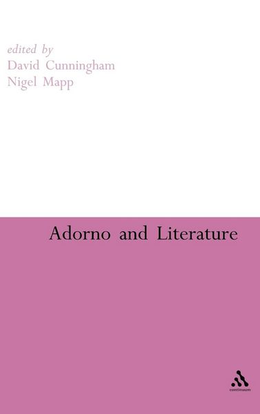 Produktbild: Adorno and Literature