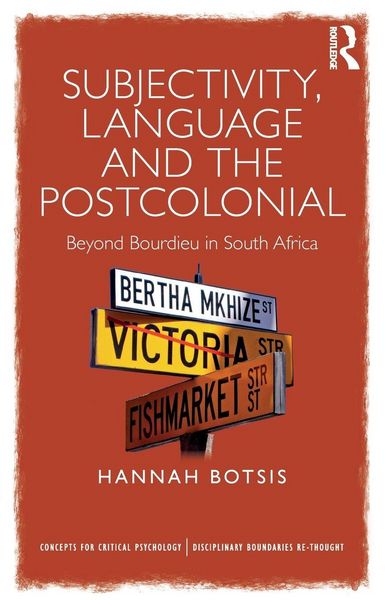 Produktbild: Subjectivity, Language and the Postcolonial
