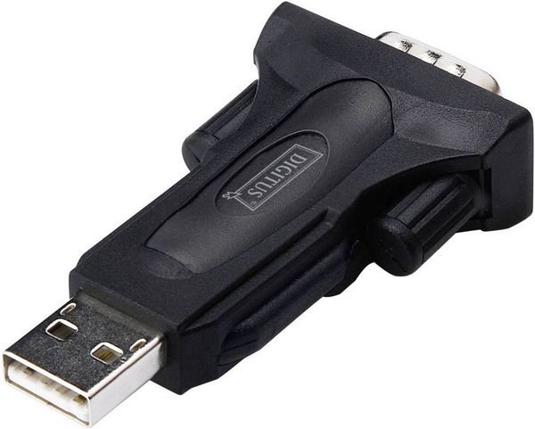 Produktbild: Digitus USB 2.0, Seriell Adapter [1x USB 2.0 Stecker A - 1x RS485-Stecker] DA-70157 0.80 m