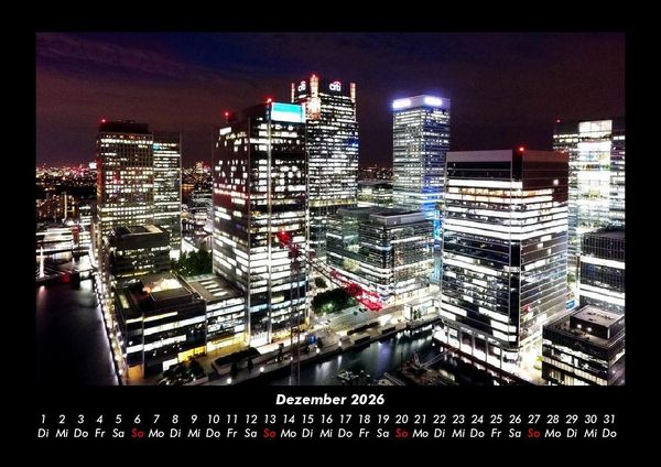 Produktbild: London 2026 Fotokalender DIN A3