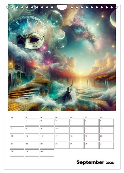 Produktbild: Treppen der Illusionen (Wandkalender 2026 DIN A4 hoch), CALVENDO Monatskalender