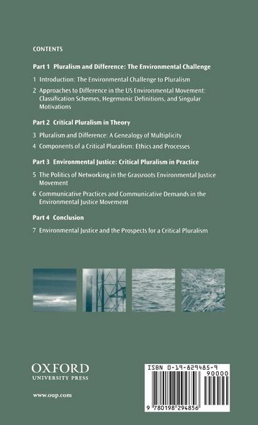 Produktbild: Environmental Justice and the New Pluralism