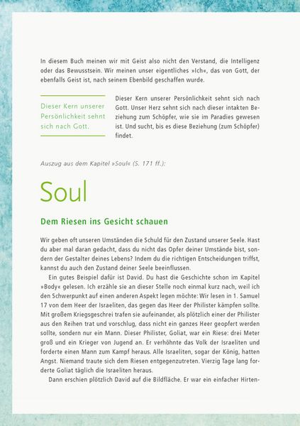 Produktbild: Body, Spirit, Soul