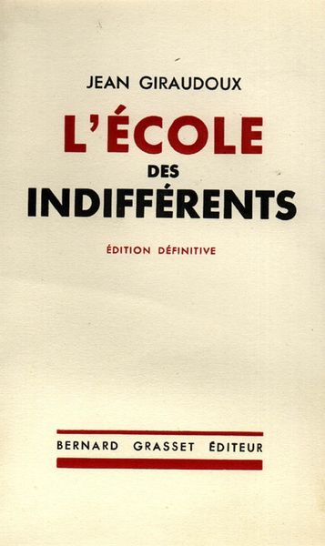 Produktbild: L'&eacute;cole des indiff&eacute;rents