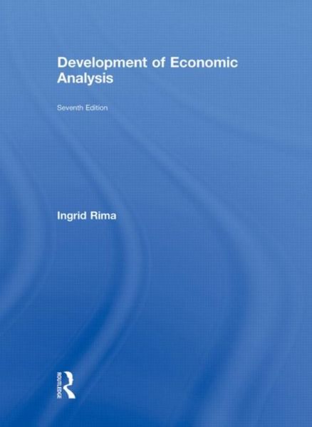 Produktbild: Rima, I: Development of Economic Analysis
