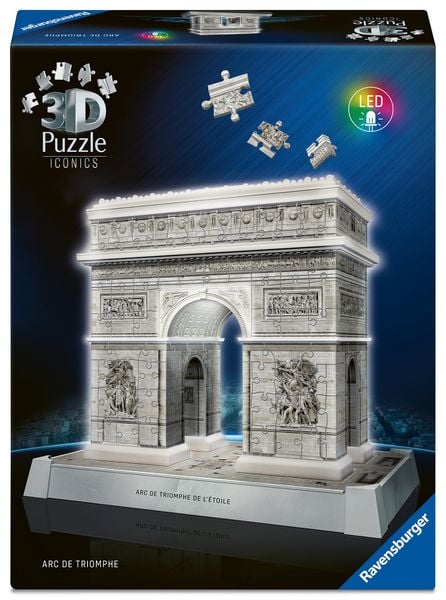 Ravensburger Iconics 3D-Puzzle vom Pariser Triumphbogen