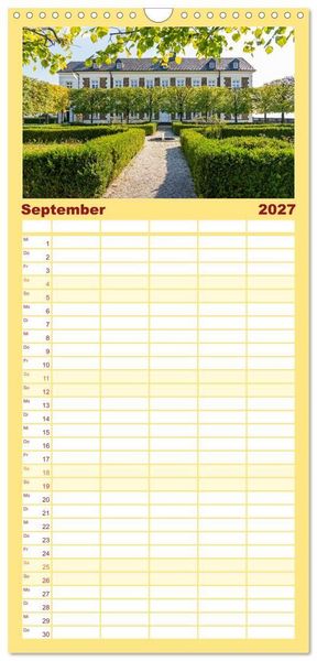 Produktbild: Familienplaner 2027 - Bergisch Gladbach mit 5 Spalten (Wandkalender, 21 x 45 cm) CALVENDO