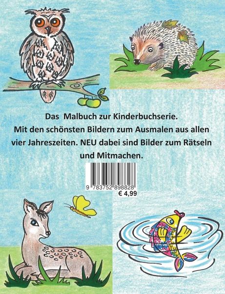Produktbild: Malbuch zu Pinguin Linchen und Lino auf Abenteuer