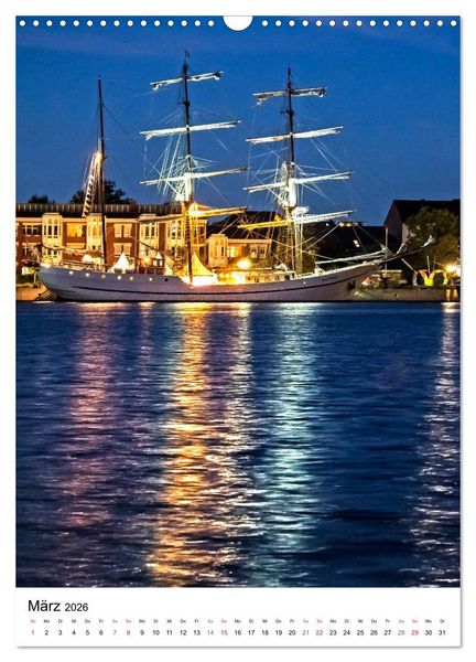 Produktbild: Wilhelmshaven Impressionen (Wandkalender 2026 DIN A3 hoch), CALVENDO Monatskalender