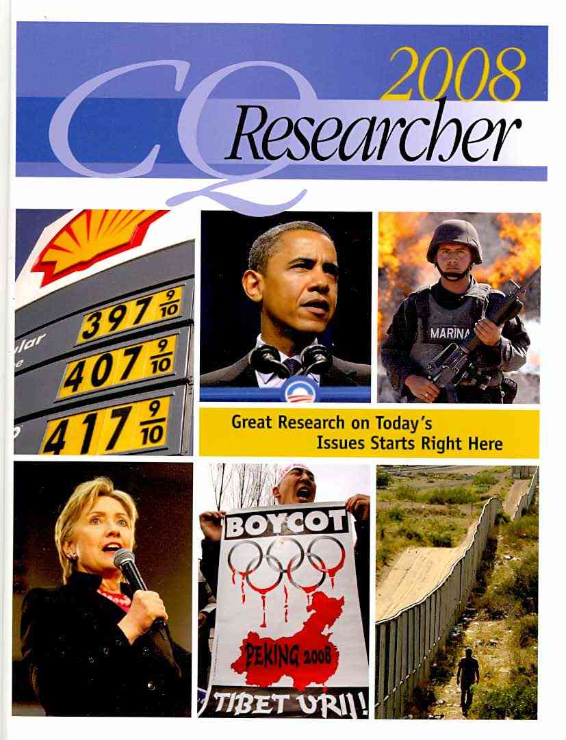 Produktbild: The CQ Researcher Bound Volume 2008