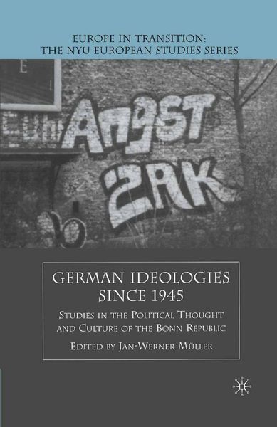 Produktbild: German Ideologies Since 1945