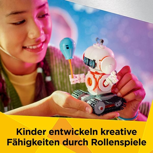 LEGO Creator 3in1 Weltraum-Roboter - Umbaubar in Hund oder Rakete 31164