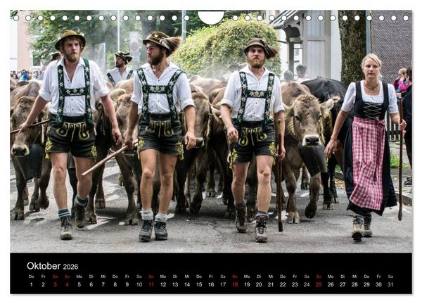 Produktbild: Allg&auml;uer Impressionen (Wandkalender 2026 DIN A4 quer), CALVENDO Monatskalender