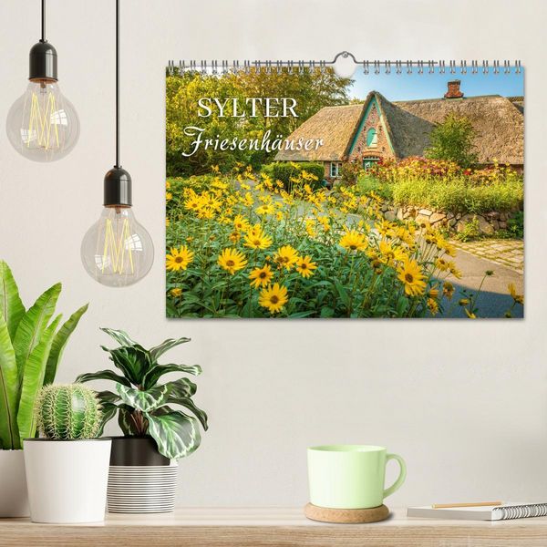 Produktbild: Sylter Friesenh&auml;user (Wandkalender 2026 DIN A4 quer), CALVENDO Monatskalender
