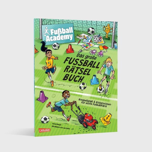 Produktbild: Fu&szlig;ball Academy: Das gro&szlig;e Fu&szlig;ball-R&auml;tselbuch
