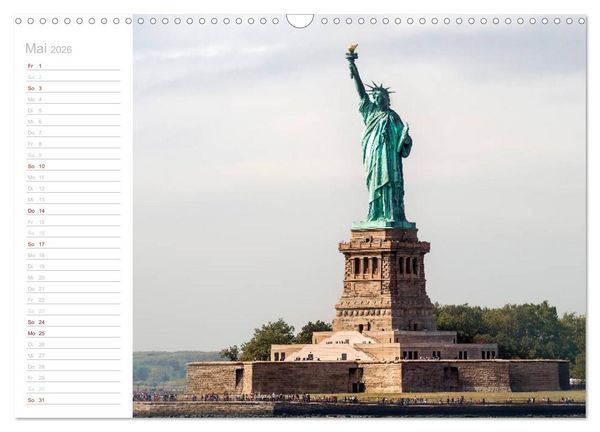 Produktbild: New York - Bilder einer Metropole (Wandkalender 2026 DIN A3 quer), CALVENDO Monatskalender