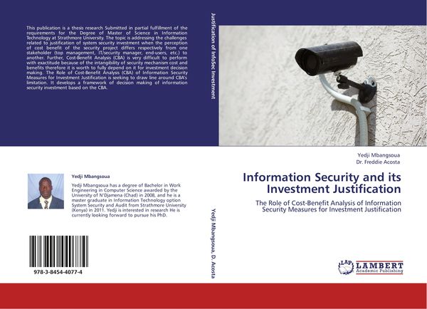 Produktbild: Information Security and its Investment Justification