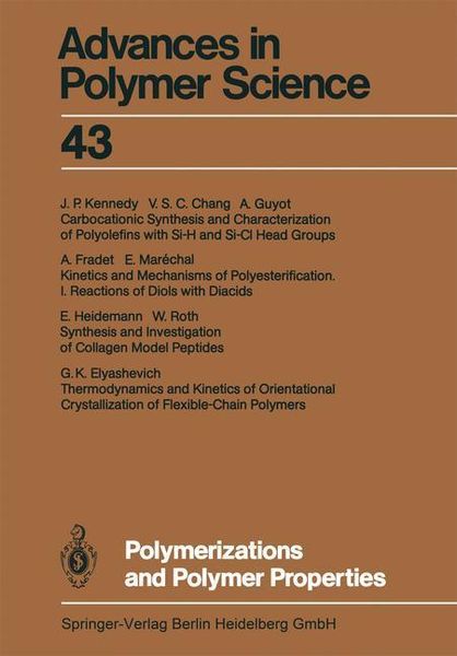 Produktbild: Polymerizations and Polymer Properties