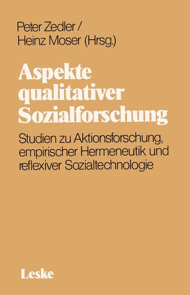 Produktbild: Aspekte qualitativer Sozialforschung