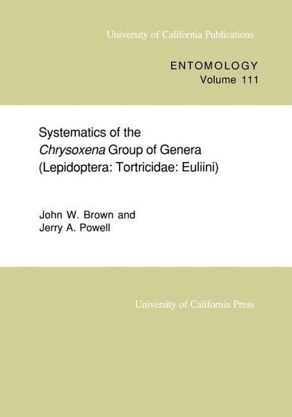 Produktbild: Systematics Of Thechrysoxena G