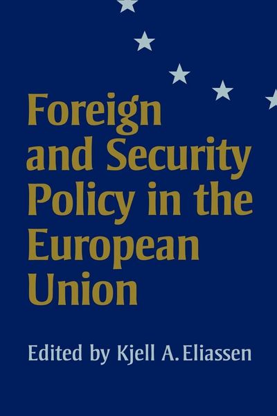 Produktbild: Foreign and Security Policy in the European Union