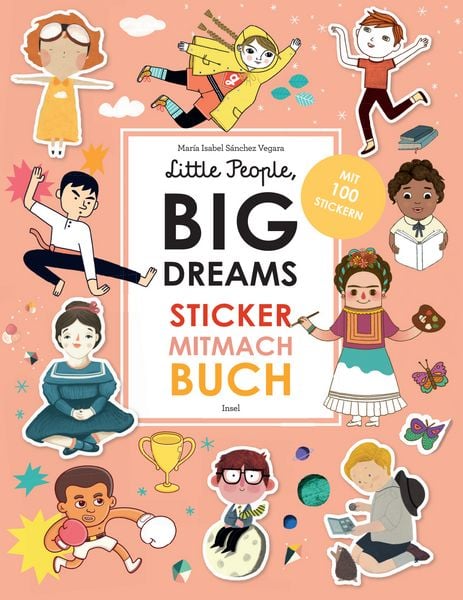 Produktbild: Little People, BIG DREAMS &ndash; Sticker-Mitmach-Buch