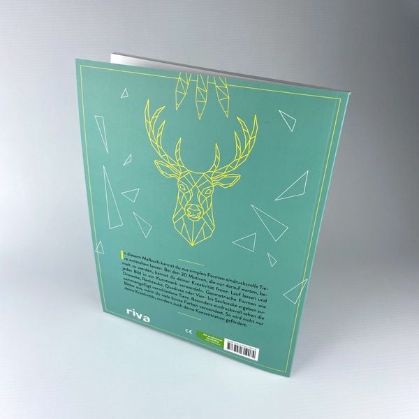 Produktbild: Polygone Tiere zum Ausmalen