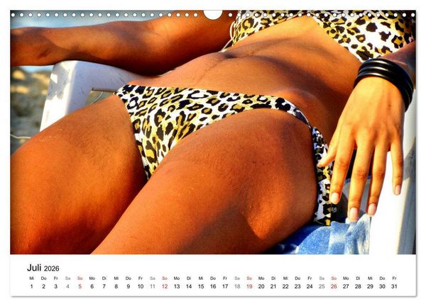 Produktbild: Meeres-Lust - Strandnixen in Kuba (Wandkalender 2026 DIN A3 quer), CALVENDO Monatskalender