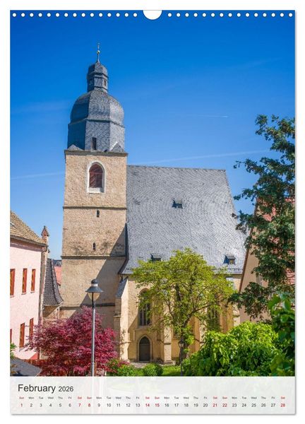 Produktbild: Martin Luther. Town of Lutherstadt Eisleben - hometown of the great Reformer (Wall Calendar 2026 DIN A3 portrait), CALVENDO 12 Month Wall Calendar