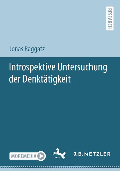 Produktbild: Introspektive Untersuchung der Denkt&auml;tigkeit
