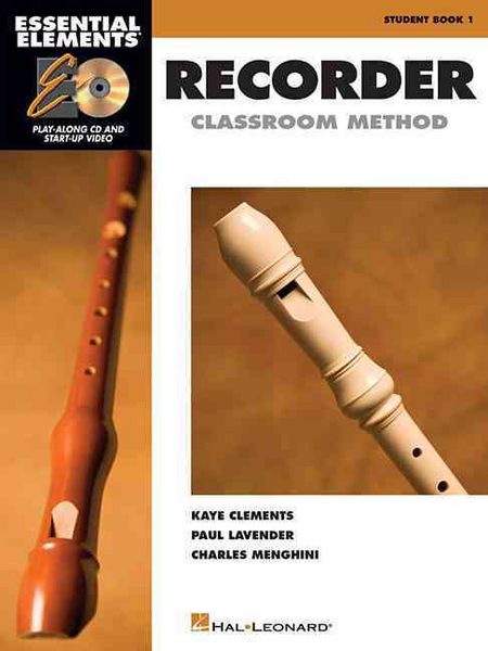 Produktbild: Essential Elements for Recorder Classroom Method Student Book 1 130 Songs Sheet Music with Online Audio and Video Recorder Songbook Hal Leonard Beginner Instruction