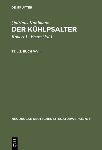Produktbild: Buch V-VIII