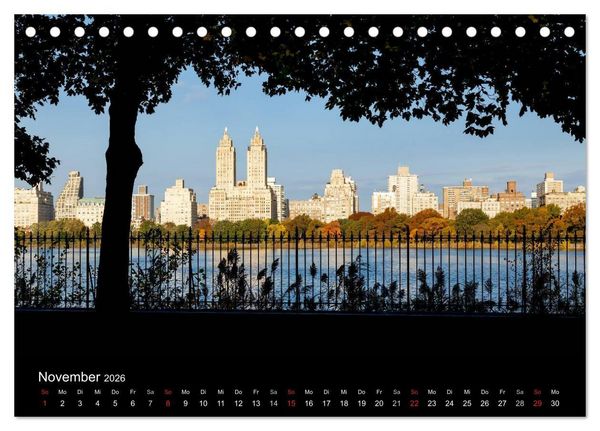 Produktbild: Perspektiven einer Weltstadt - New York (Tischkalender 2026 DIN A5 quer), CALVENDO Monatskalender