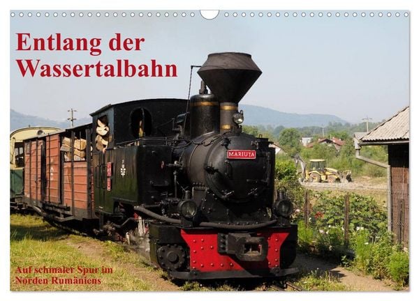 Produktbild: Entlang der Wassertalbahn - Auf schmaler Spur im Norden Rum&auml;niens (Wandkalender 2026 DIN A3 quer), CALVENDO Monatskalender