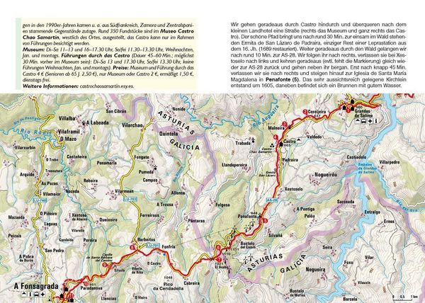 Produktbild: ROTHER Wanderf&uuml;hrer Jakobsweg &ndash; Camino Primitivo. 14 Etappen von der Atlantikk&uuml;ste &uuml;ber Oviedo bis Santiago