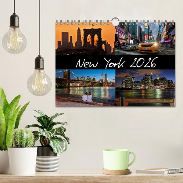 Produktbild: New York (Wandkalender 2026 DIN A4 quer), CALVENDO Monatskalender