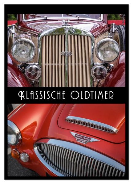 Produktbild: Klassische Oldtimer (Wandkalender 2026 DIN A4 hoch), CALVENDO Monatskalender