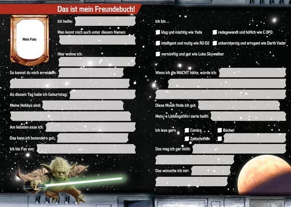 Produktbild: Star Wars Freundebuch: Meine Freunde