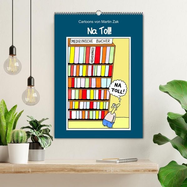 Produktbild: Na Toll! Comics von Martin Zak (Wandkalender 2026 DIN A2 hoch), CALVENDO Monatskalender