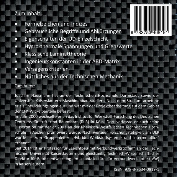 Produktbild: Formelsammlung Verbundwerkstoffe