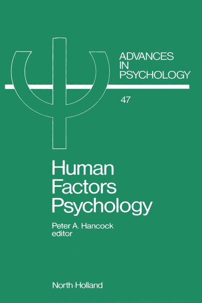 Produktbild: Human Factors Psychology